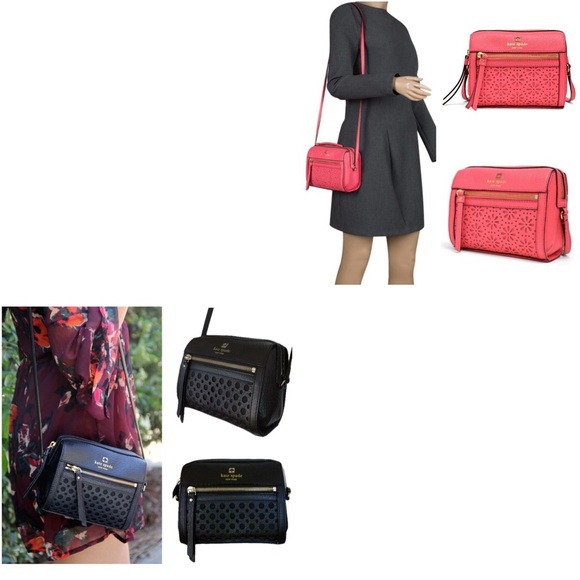 Kate Spade. 6 Piece Set: 2 Looloo Crossbody Bags with 2 Free Dust Bags & Scarfs. - Picture 2 of 16